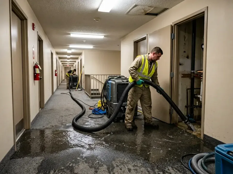 multi-unit-apartment-hallway-f-005 — frequently asked questions, Emergency Burst Pipe Water Extraction & Removal in South Og…